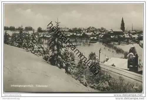 Johanngeorgenstadt - Teilansicht - Foto-AK