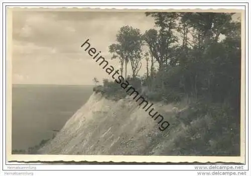 Ostseebad Georgenswalde - Blick zur Augenweide - Foto-AK 40er Jahre