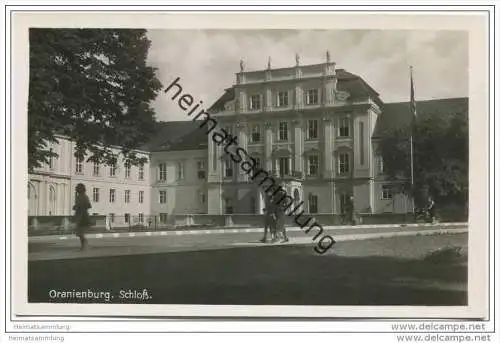 Oranienburg - Schloss - Foto-AK