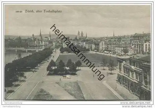 Zürich - alter Tonhalleplatz