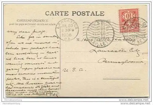 Genève-Genf - Jonction de l' Arve et du Rhone