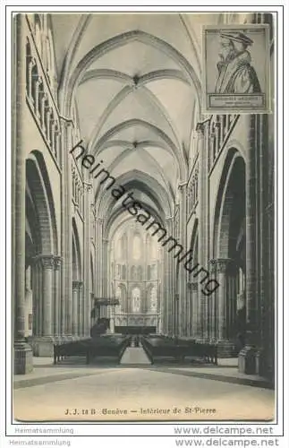 Genève-Genf - Interieur de St. Pierre 1905