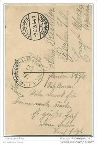 Cortemarck - Feldpost