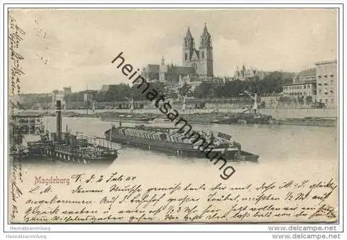 Magdeburg - Dom und Elbe
