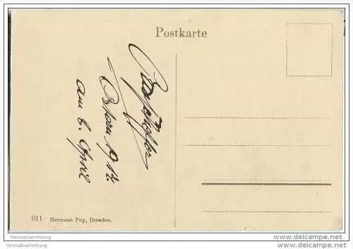 Prebischtor - Böhmische Schweiz - AK ca. 1910