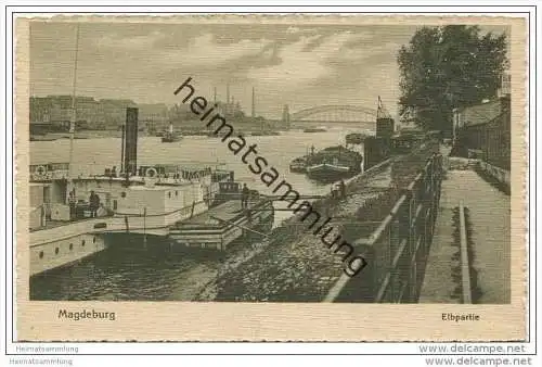 Magdeburg - Elbpartie 20er Jahre
