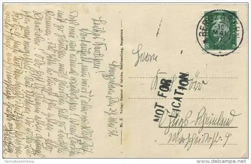 Bergzabern - Kurhaus - Friedrichsruhe - Luisenhöhe - Verlag Kaerner &amp; Janke Bergzabern gel. 1931
