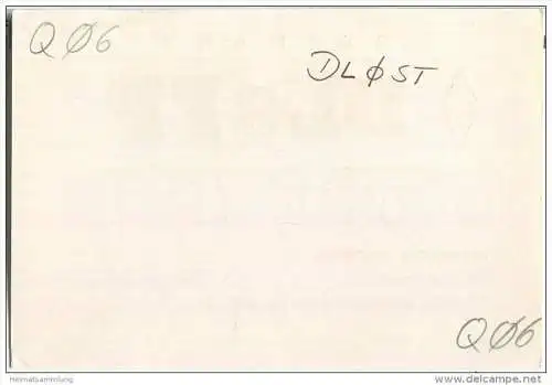 QSL - QTH - Funkkarte - DL8FP - Tholey - Scheuern (Saar) - 1969