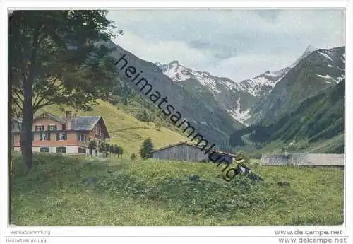 Oberstdorf - Spielmannsau - AK ca. 1910