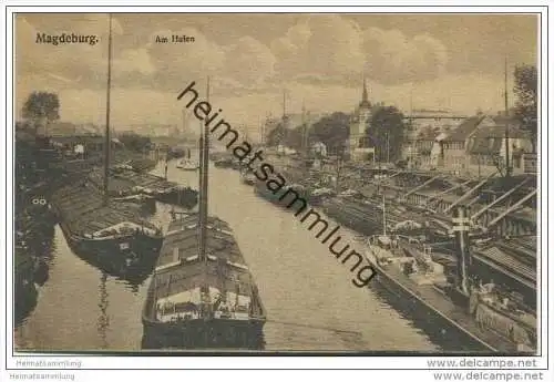 Magdeburg - Am Hafen 20er Jahre