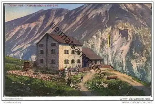 Oberstdorf - Kemptnerhütte - AK ca. 1910