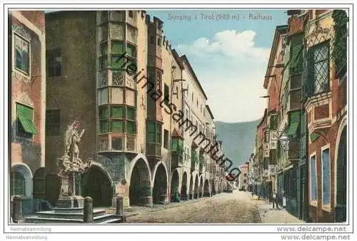 Vipiteno - Sterzing - Rathaus - AK ca. 1910