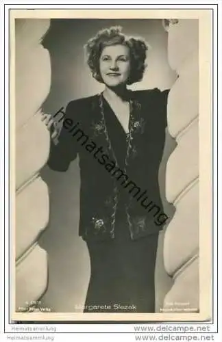 Margarete Slezak - Foto-AK A 3797/1