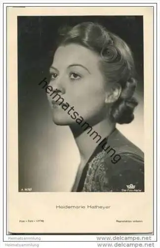 Heidemarie Hatheyer - Foto-AK A 3675/1