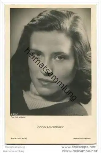 Anna Dammann - Foto-AK A 3780/1