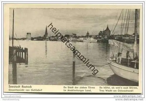 Rostock - Gesamtansicht von Gehlsdorf