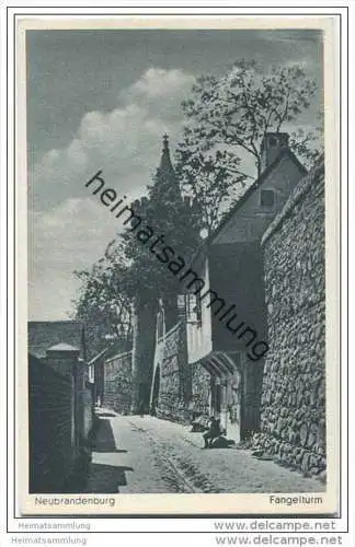 Neubrandenburg - Fangelturm 40er Jahre