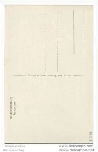 Neubrandenburg - Fangelturm 40er Jahre