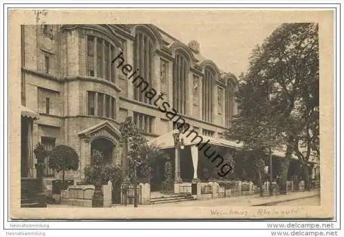 Berlin-Mitte - Weinhaus Rheingold - Portal