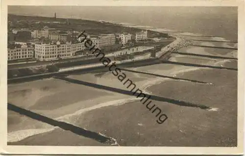 Borkum - Fliegeraufnahme - Junkers-Luftbild-Zentrale Dessau - Verlag Paul Scharphuis Borkum