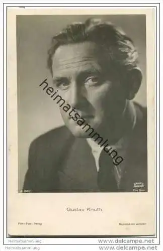 Gustav Knuth - Foto-AK A3621/1