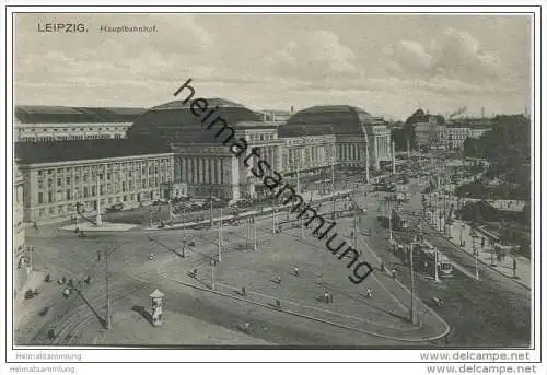 Leipzig - Hauptbahnhof 1930