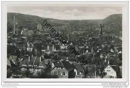 Jena - Total - Foto-AK 30er Jahre