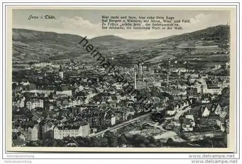 Jena - Gesamtansicht 30er Jahre