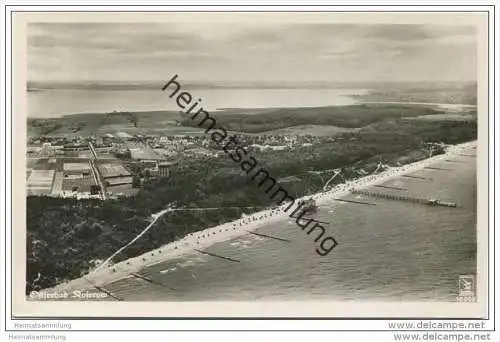 Ostseebad Koserow - Fliegeraufnahme - Foto-AK 30er Jahre