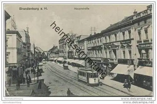 Brandenburg / Havel - Hauptstrasse 20er Jahre