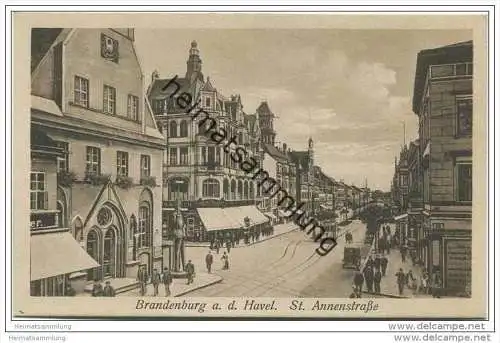 Brandenburg / Havel - St. Annenstrasse 20er Jahre