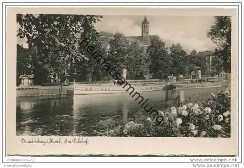 Brandenburg/Havel - Am Salzhof - Foto-AK 30er Jahre