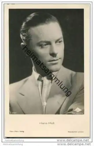 Hans Holt - Foto-AK A3556/1