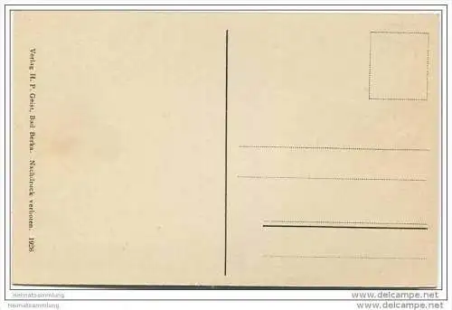 Bad Berka - Waldhäuschen im Dambachgrunde