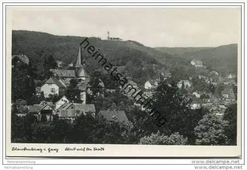 Blankenburg - Blick auf die Stadt