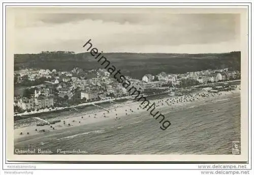 Ostseebad Bansin - Fliegeraufnahme - Foto-AK