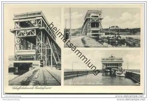 Niederfinow - Schiffshebewerk 1935 - Driesen-Verlag Berlin