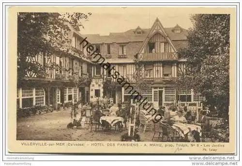 Villerville sur Mer - Hotel des Parisiens