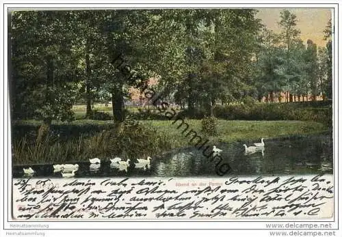 Leipzig - Abend an der Parthe