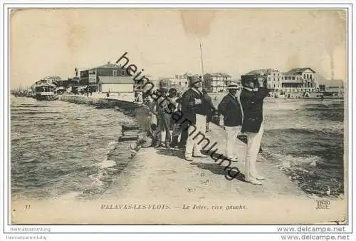 Palavas les Flots - Herault - Le Jetee rive gauche