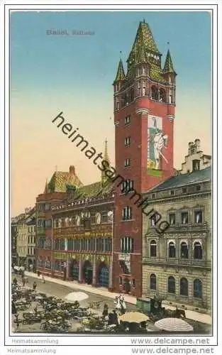 Basel - Rathaus ca. 1910