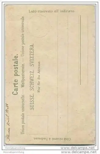 Gruss aus Basel - St. Jacobs Denkmal 1902