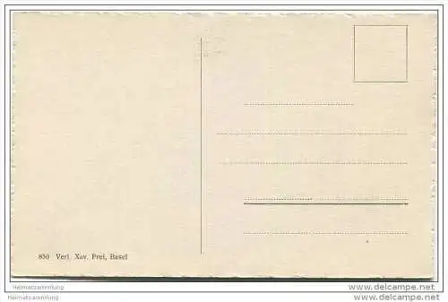 Basel - Rheinpartie mit Münster 20er Jahre