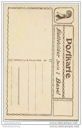 Basel - Fischmarktbrunnen 20er Jahre