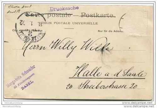 Basel - Hauptportal am Münster