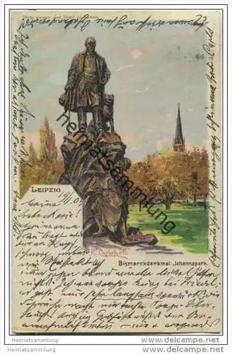 Leipzig - Bismarckdenkmal Johannapark - R. Carloforti