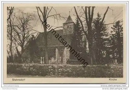 Stahnsdorf - Kirche ca. 1930