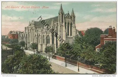 Hove - All Saints Parish Church gel. 1908