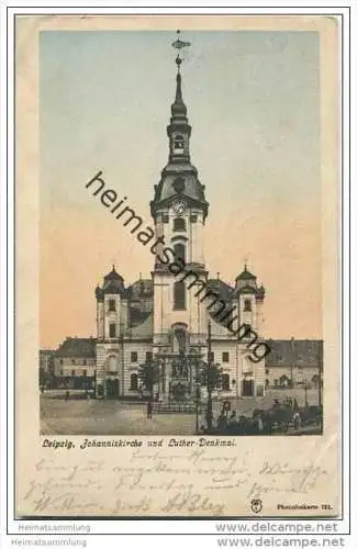 Leipzig - Johanniskirche - Luther-Denkmal