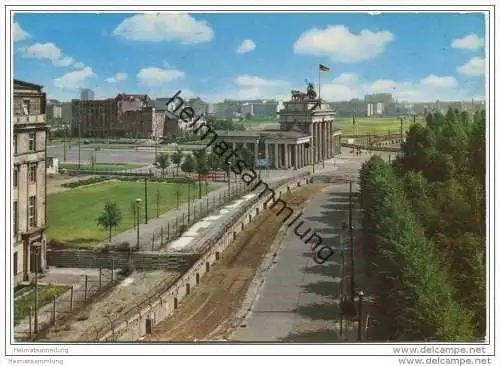 Berlin - Brandenburger Tor - AK Grossformat